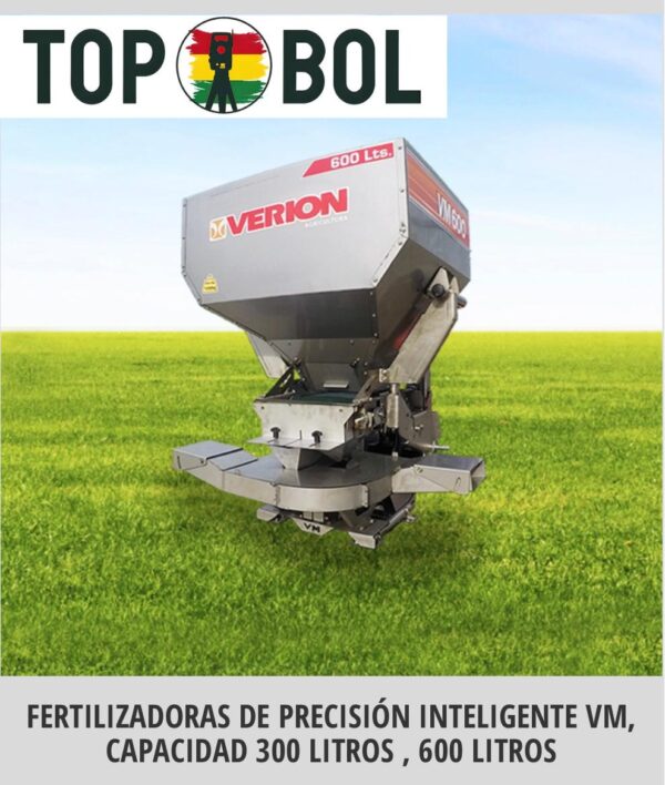 Fertilizadoras de Precisión Inteligente VM, capacidad 300 litros , 600 litros