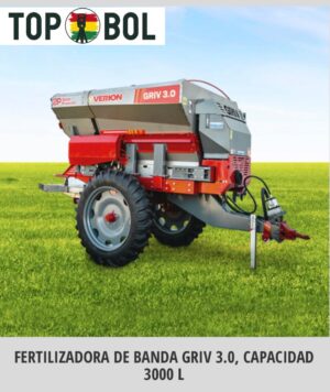 Fertilizadora de banda Griv 3.0, Capacidad 3000
