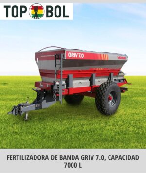 Fertilizadora de banda Griv 7.0, Capacidad 7000 l
