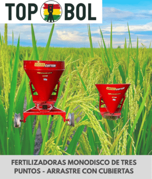Fertilizadoras - Sembradora Monodisco de 3 puntos al voleo