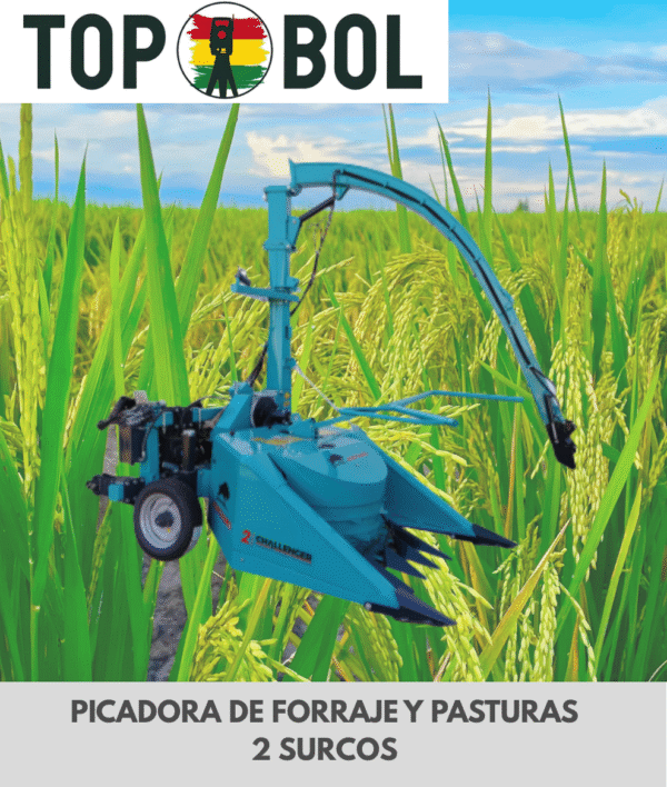 Picadora de forraje y pasturas – 2 surcos